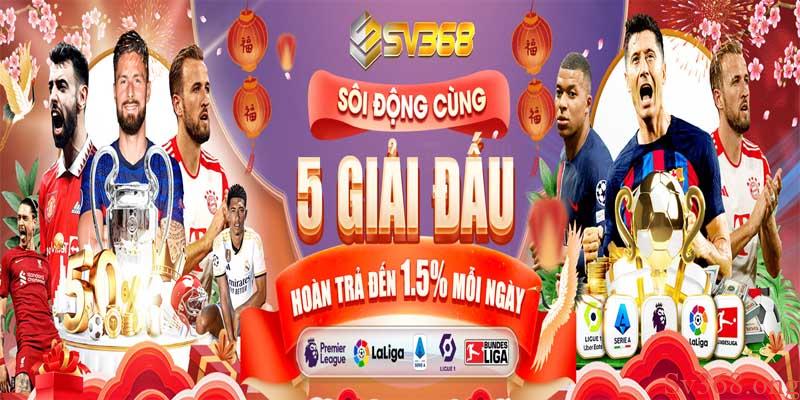 Thể thao sv368 - Tỉ lệ cược cao hấp dẫn nhất mọi thời đại 1 Giới thiệu thể thao SV368