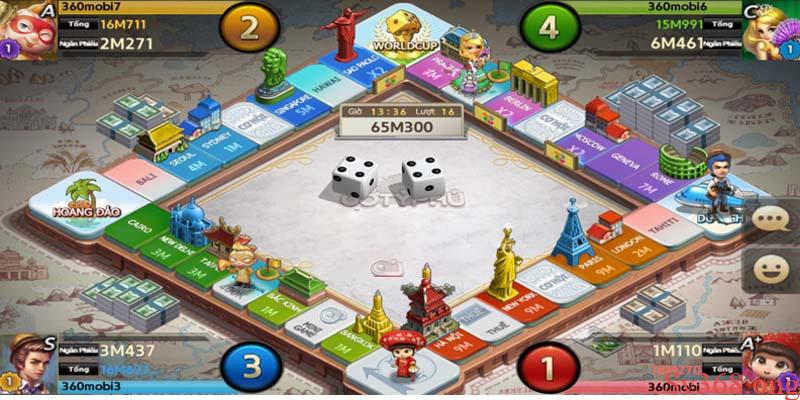 360mobi Cờ Tỷ Phú - Cách Tải Game Nhận Code Miễn Phí 2025 2 Cách chơi game Cờ tỷ phú