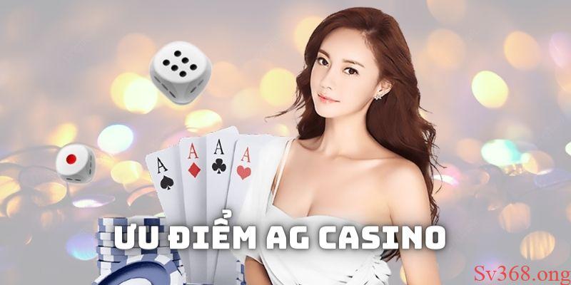 AG Casino - Thế Giới Giải Trí Đẳng Cấp Chỉ Có Tại Sv368 2 Những điểm cộng cực “cạnh tranh” của AG